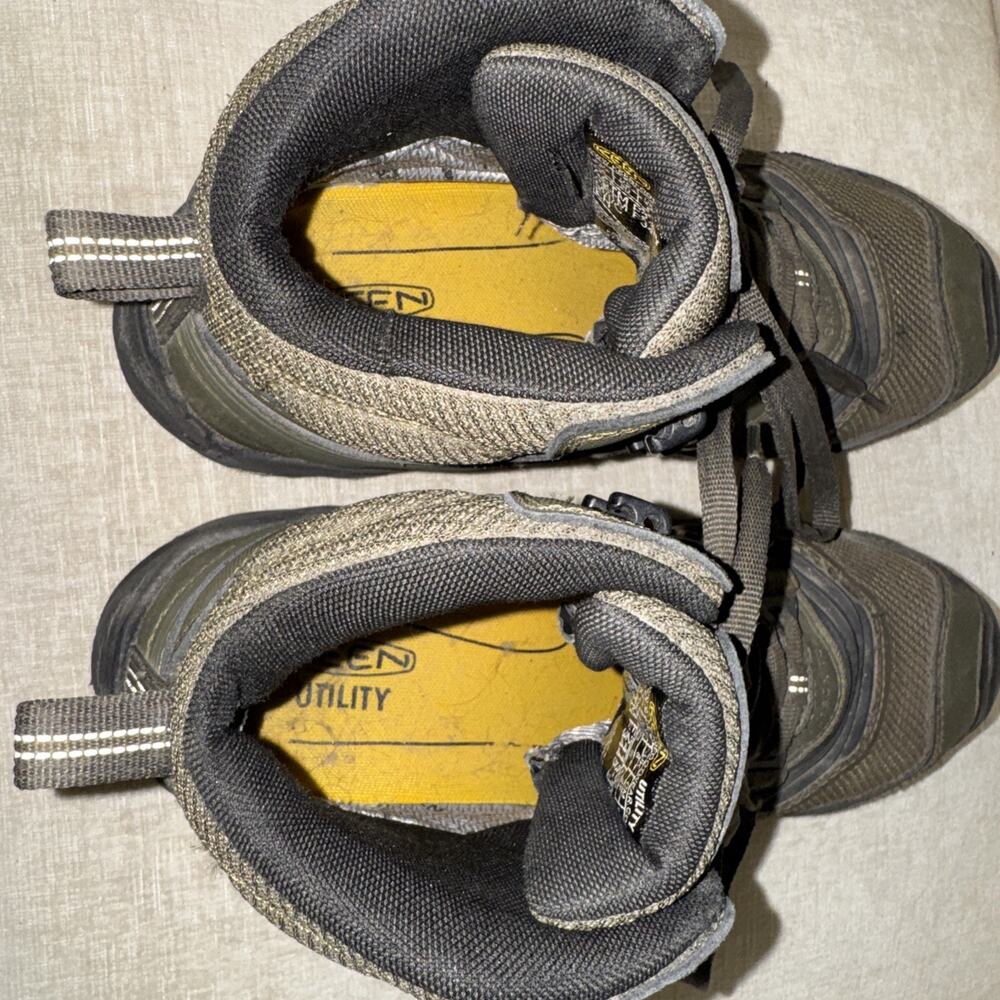 Keen Work Boots Reno KBF WP Carbon Toe Waterproof 1027102D Mens Size 9D Sturdy - Picture 10 of 11